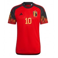 Belgia Eden Hazard #10 Fotballklær Hjemmedrakt VM 2022 Kortermet